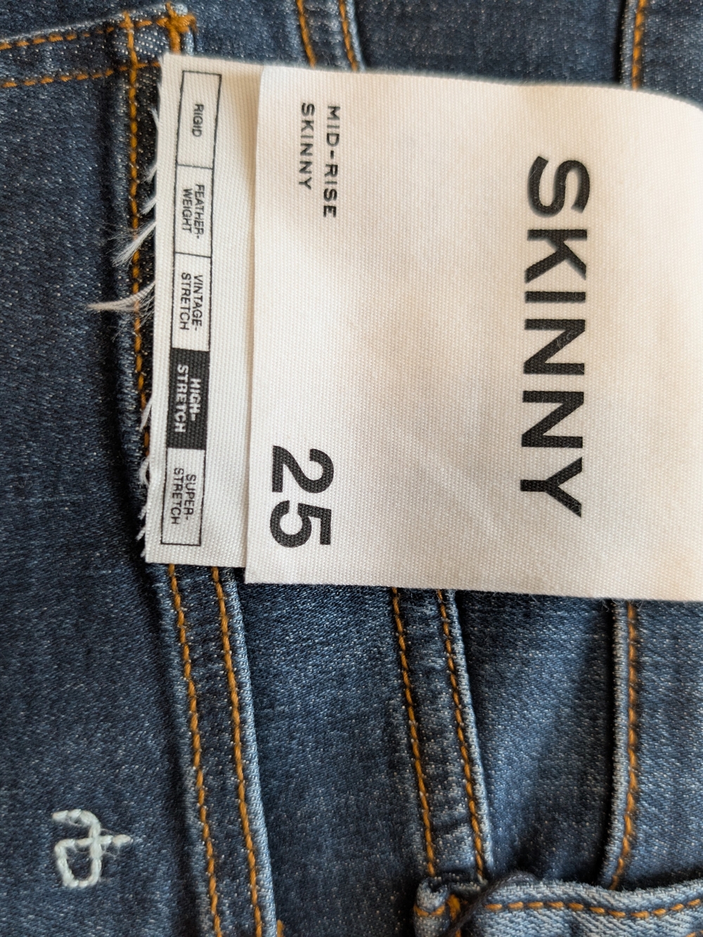 Rag & Bone Indigo Stretch Skinny Jeans (Cate) - Picture 16 of 16